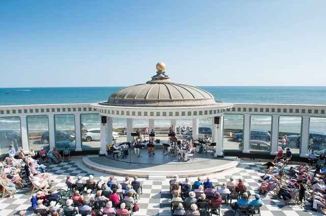 Scarborough Spa Orchestra's morning concerts will be held in the Sun Court