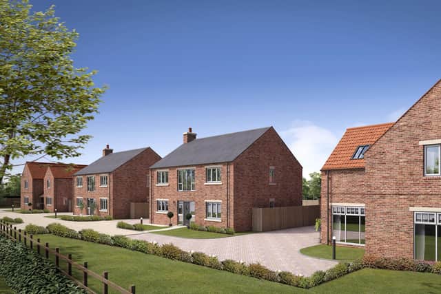 Home styles on one of Mulgrave Properties' recent developments
