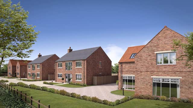 Home styles on one of Mulgrave Properties' recent developments