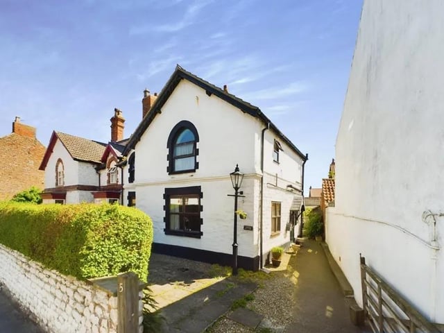 This three bedroom and two bathroom semi-detached house is for sale with Hunters with a guide price of £285,000.