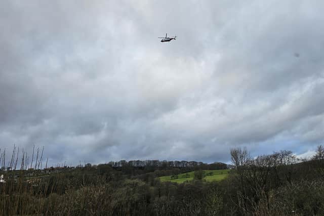 The Coastguard were called to assist with the operation