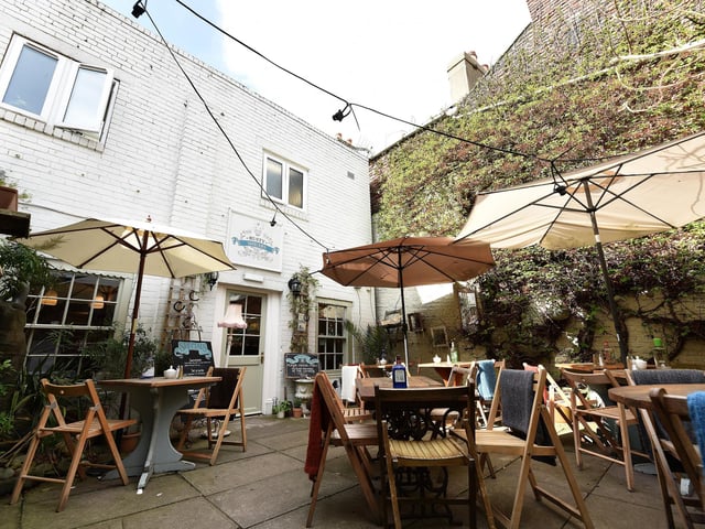 The Rusty Shears is located on Silver Street.