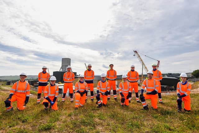 Apprentices at Woodsmith Mine Site