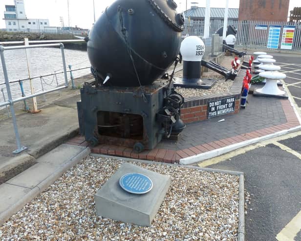 The Othello tribute has now been installed at the Royal Naval Patrol Service Memorial. Photo: Richard M Jones.