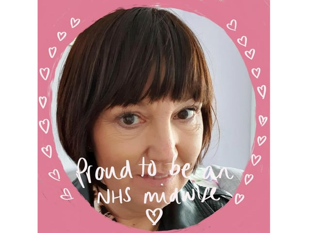 As this picture suggests, Kerry is rightly proud to be an NHS midwife. Born in Portsmouth, she was once a hairdresser before retraining. In nominating her, Nicola said: 'Well done, keep smiling, stay safe and I love you so much.'