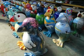 The popular Puffins Galore statues raised £26,520 for four individual charities.