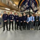 Bridlington RNLI lifeboat volunteers receive the King’s Coronation Medal - Image: Bridlington RNLI