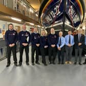 Bridlington RNLI lifeboat volunteers receive the King’s Coronation Medal - Image: Bridlington RNLI