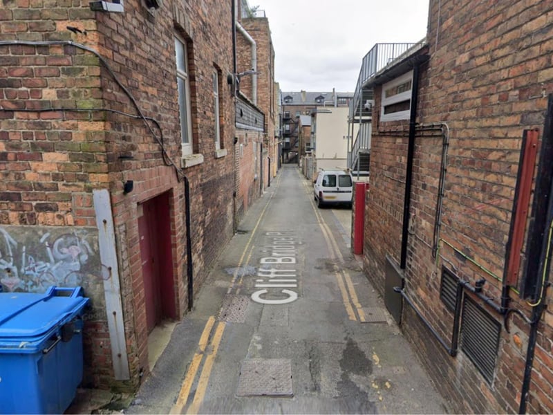 On St Nicholas Mews, seven properties sold for an average of £47,213. Photo: Google Maps