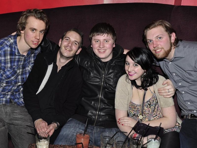 Ben, Andrew, Paul, Danika and Matt having fun.