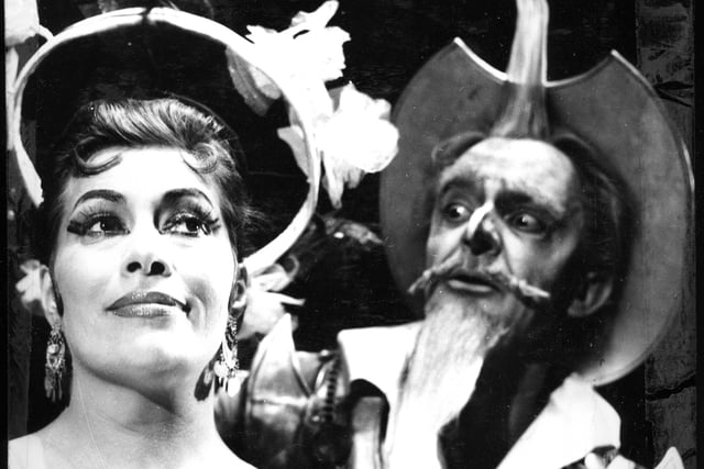The Belgrade Opera Company's production of Don Quixote, with Miroslav Cangalovic in the lead role, at the King's Theatre during the 1962 Edinburgh Festival.