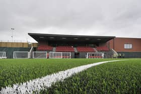 The Flamingo Land Stadium in Scarborough