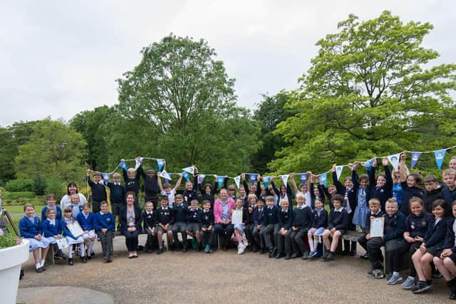 Eighty pupils from schools across North Yorkshire gathered at a celebratory event to mark the success of a Healthy Schools award scheme