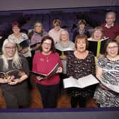 Scarborough Wellbeing Choir - organisers Robyn Keech,Audrey Emmett,Carol Rollinson and Claire Minor sing with the choir