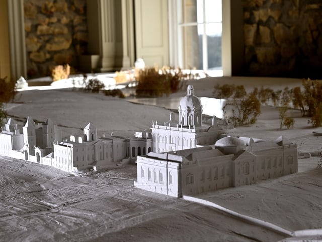 Model of Castle Howard. photo: Richard Ponter
