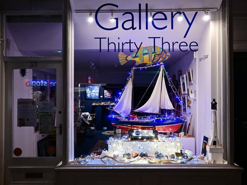 Gallery Thirty Three looking magical.