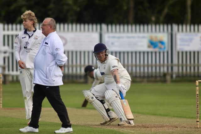 Steve Janney hit a crucial 58 and snapped up a superb 6-17 for Brid 2nds. Photo by Thomas Fynn (TCF Photography)