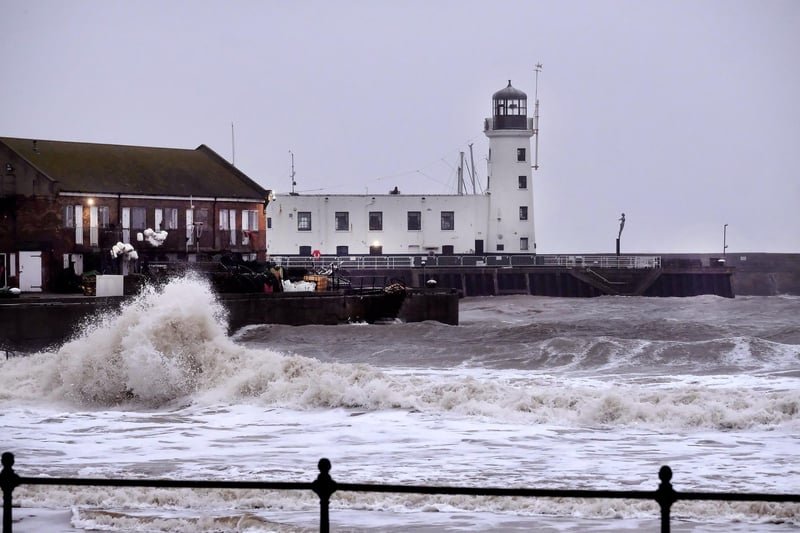 Flood warnings have been issued from Whitby to Bridlington today, including Scarborough.