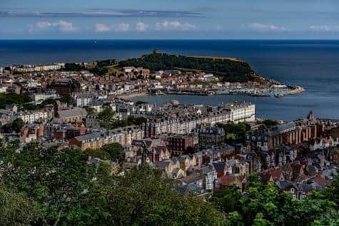 View of Scarborough from the top of Oliver's Mount.