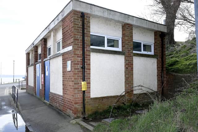 The toilet block is set to be replaced with modern facilities.