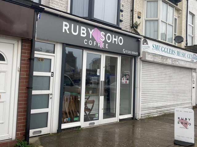 Ruby Soho is located on the Promenade near the Leisure Centre. A Tripadvisor review said " Knowledgeable owner, top quality equipment nice presentation, what more can you ask for- it's the jewel in the crown."