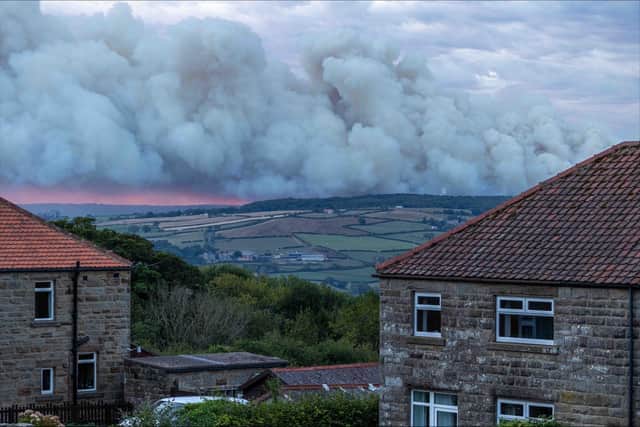 The latest update from the North Yorkshire Fire and Rescue Service was issued at 10am today (August 28). Credit: Richard Randle.