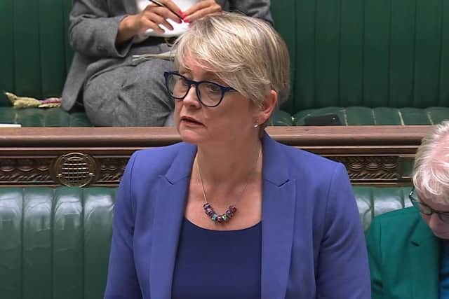Yvette Cooper MP, Health Secretary in House of Commons.