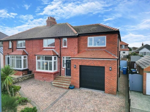 This four bedroom and two bathroom semi-detached house is for sale with Hope & Braim with a guide price of £450,000.