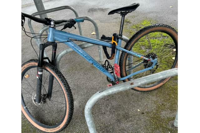 The distinctive bike was stolen from the A64 Seamer Road park and ride
