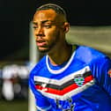 In-form forward Junior Mondal put Whitby ahead at Bradford Park Avenue, although the hosts battled back for a 1-1 draw.
