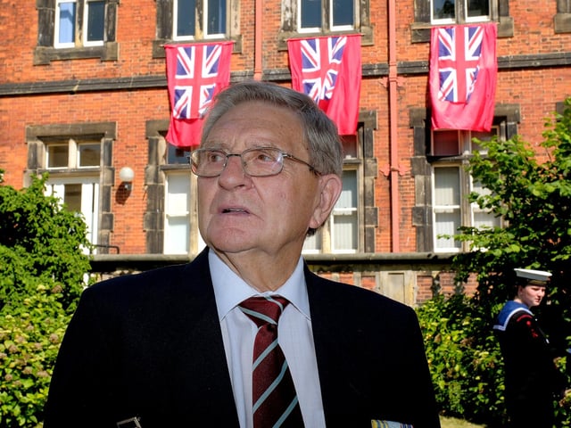 Ken Keld MBE at the ceremony