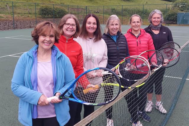 Hackness and Scarborough Tennis Club's Ladies B team.