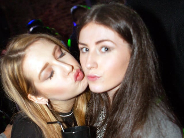Saff & Yasmine loving Scarborough's nightlife!