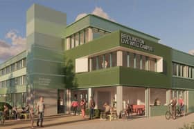An artist's impression of the Bridlington Live Well Campus. Image courtesy of P+HS Architects/ERYC planning portal