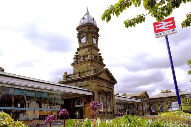 Scarborough Railway Station viewpoint.
picture: Richard Ponter.