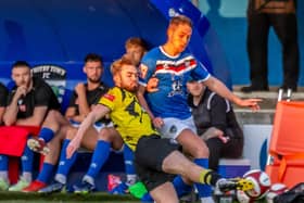 Jacob Gratton scored from the spot for Whitby Town.