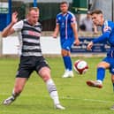 Priestley Griiffiths put Whitby 2-1 ahead at fellow strugglers Belper Town