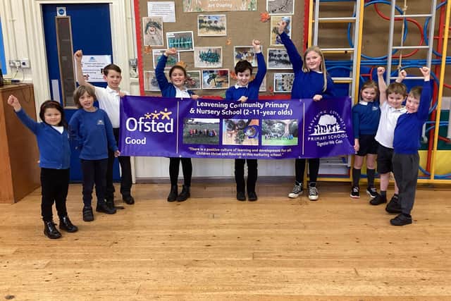 Leavening Community Primary and Nursery School near Malton and Norton has been rated good by Ofsted.