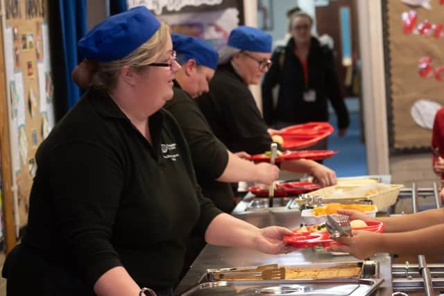 Families can apply for free school meals.