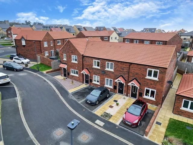 This two bedroom and one bathroom terraced house is for sale with Hope & Braim with a guide price of £205,000.
