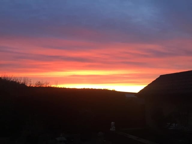 A beutiful sky over Bridlington.