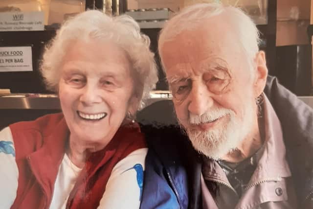 Married 65 years: Pauline and Tony Readman.