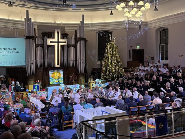 Scarborough Community Choir perform