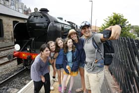 A selfie for this family on the North Yorkshire Moors Railway. www.northedgephotography.co.uk