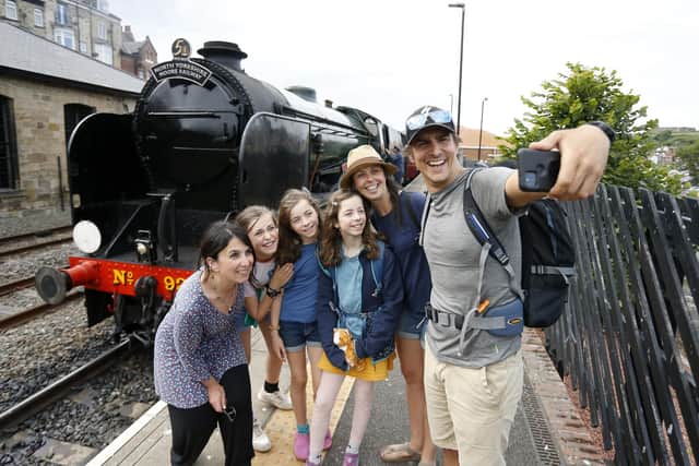 A selfie for this family on the North Yorkshire Moors Railway. www.northedgephotography.co.uk