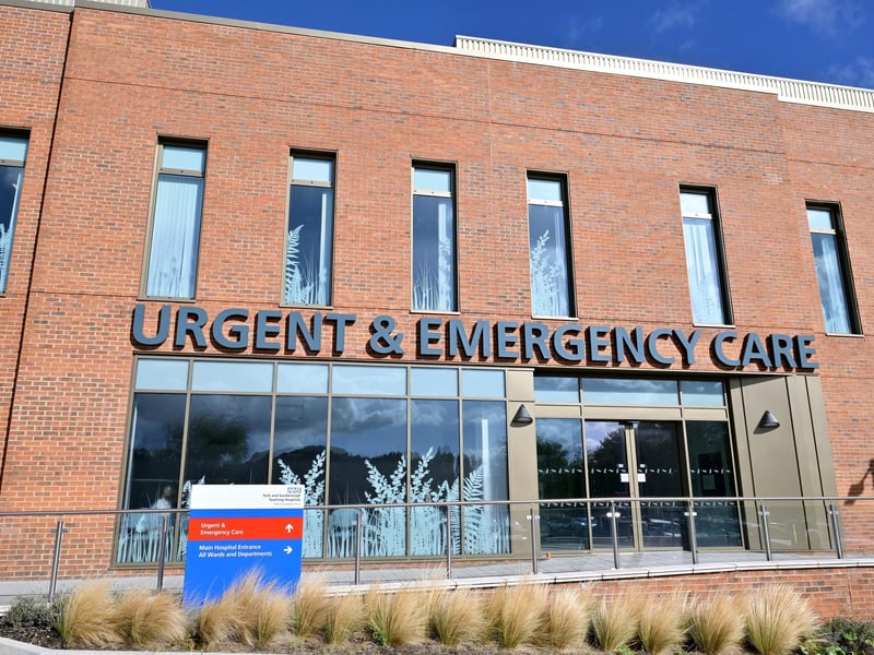 The new Scarborough Hospital Accident and Emergency Department.