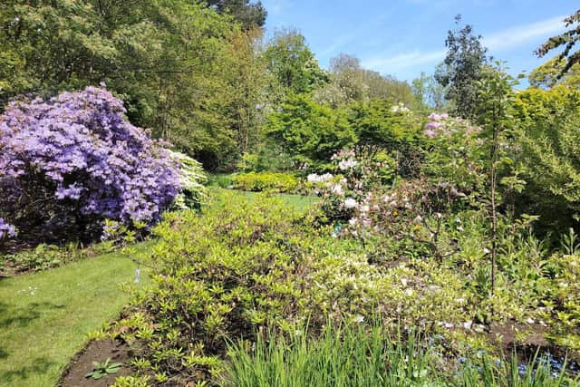 Pretty Mulgrave Estate gardens.