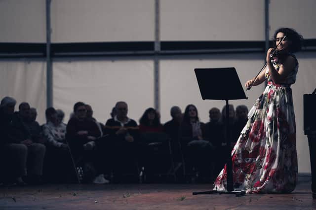Violinist Alena Baeva is one of the stars of the North Yorkshire Chamber Music Festival (credit: Matthew Johnson)