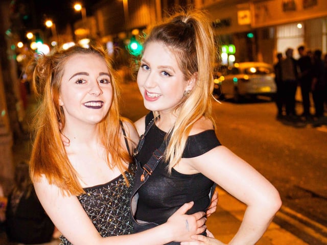 Courtney & Saffron looking stunning