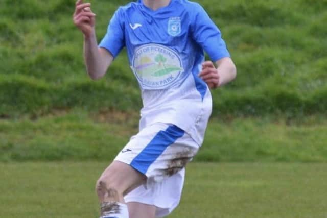 Jake Allardice was man of the match in Heslerton's cup loss.